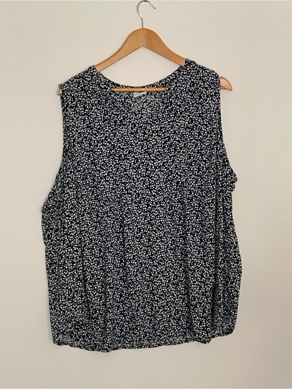 Croft & Barrow Women's Sleeveless Tank Top, Size 3X, Blue
